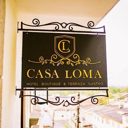 Casa Loma Hotel Boutique & Terraza Gastro Popayan Exteriör bild