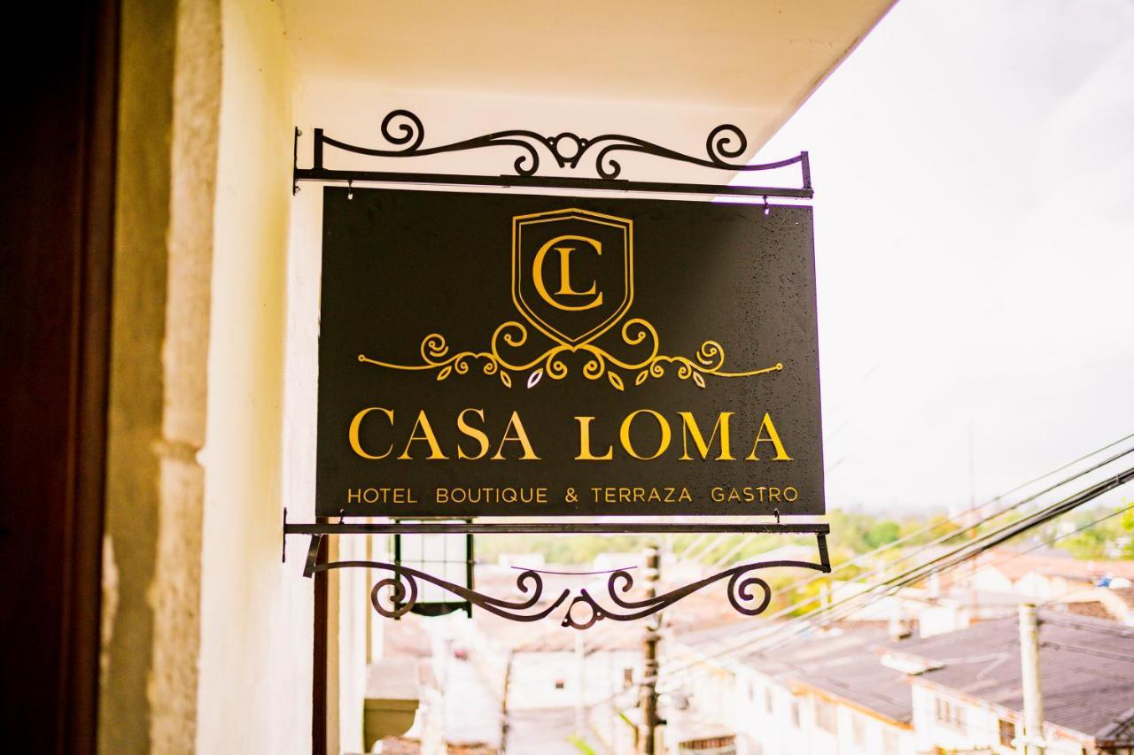 Casa Loma Hotel Boutique & Terraza Gastro Popayan Exteriör bild